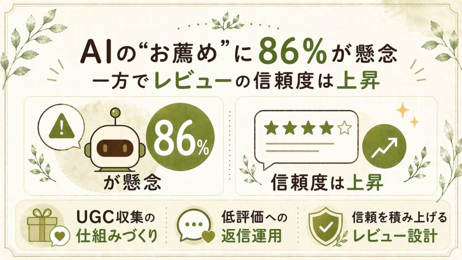 健康食品・美容ECでAI時代こそ信頼を生むレビュー設計の考え方