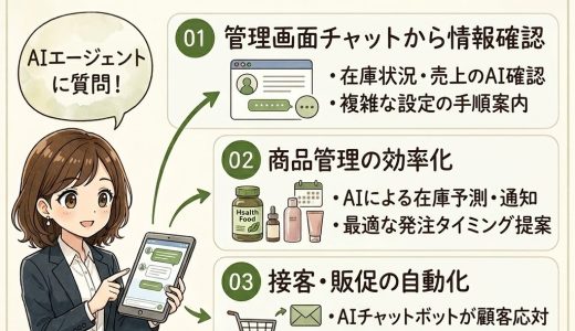 健康食品・美容ECの管理業務が変わる。カラーミーショップAI機能