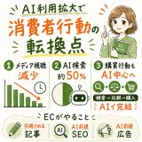 消費者行動の転換