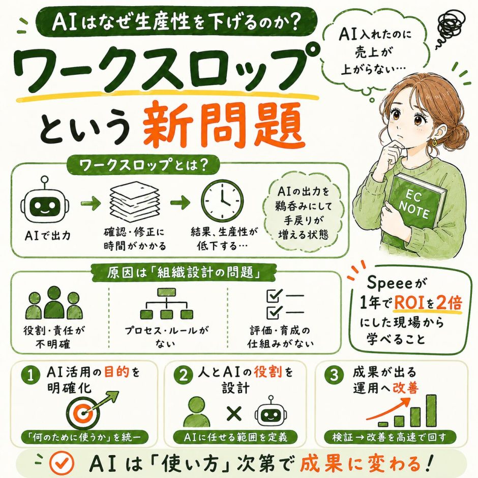 原因は「ワークスロップ」と呼ばれる現象