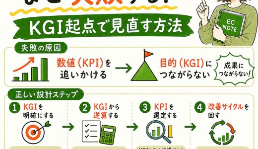 SNSのKPI設計はなぜ失敗する？KGI起点で見直す方法
