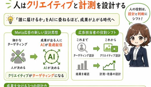 ASC時代のMeta広告、ターゲティングはAIへ 人はクリエイティブと計測を設計する